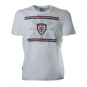 T-SHIRT CAGLIARI A STRISCE GDR 2019/2020 MACRON - 1