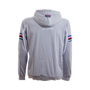 GIACCA ANTHEM SAMPDORIA FULL ZIP CON CAPPUCCIO MACRON - 3