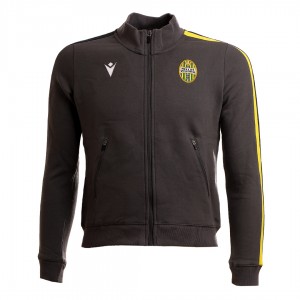 FELPA CON ZIP HELLAS VERONA BAMBINO MACRON - 1