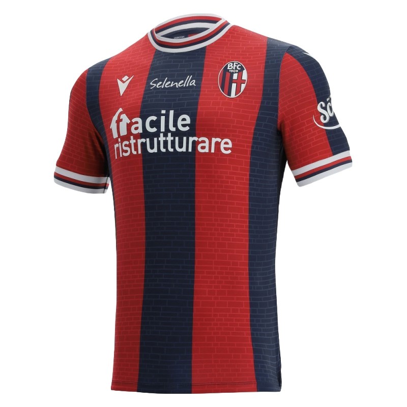 MAGLIA HOME BOLOGNA 2021/2022 MACRON - 1