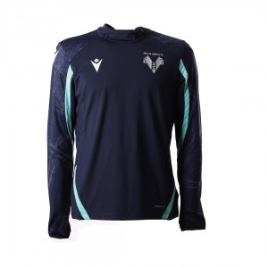 training staff suit half zip navy hellas verona 2021/2022 MACRON - 3