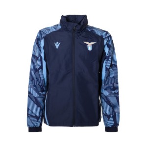 giacca antivento ss lazio navy 2021/2022 MACRON - 1