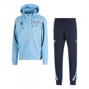 Survêtement Macron SS Lazio - Tuta Lulic 71 - Capuche Et Poches - Neuf