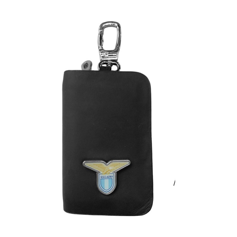 leather keychain with zipper lazio ENZO CASTELLANO - 1