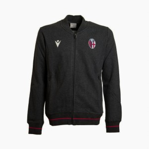 felpa nera bologna fc MACRON - 1