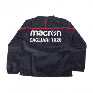 Giacca Kway bambino calcio cagliari navy macron MACRON - 2