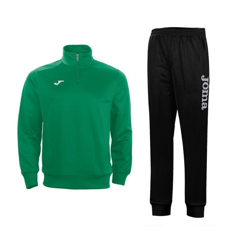 TUTA FELPATA VERDE JOMA BAMBINO