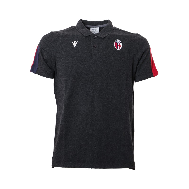 polo nera fc bologna bambino 2019/2020 MACRON - 1