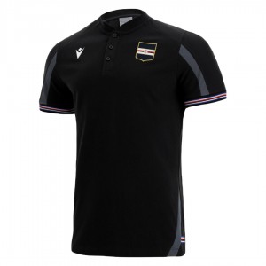 polo nera sampdoria modello travel 2021/2022 MACRON - 1