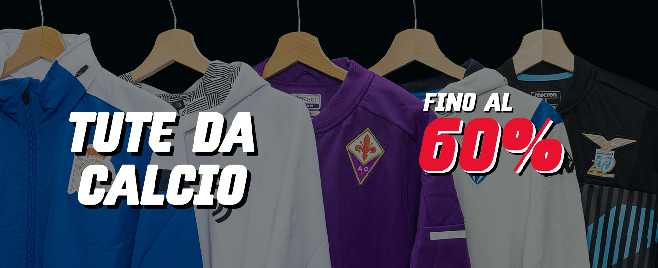 Tute calcio delle migliori squadre di Serie A in offerta